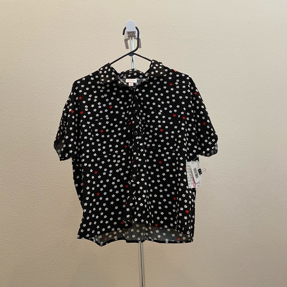 LuLaRoe Amy Button-Up Shirt
